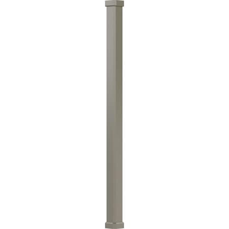 6 X 8' Endura-Aluminum Craftsman Style Column, Square Shaft (Load-Bearing 20,000 Lbs) Non-Tapered